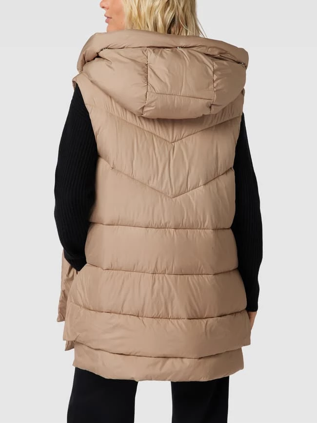 S.Oliver RED LABEL Steppweste Mit Kapuze - Sand 5 S.Oliver RED LABEL Steppweste Mit Kapuze - Sand – Bild 5