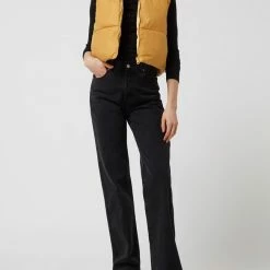 Only Steppweste Mit Stehkragen Modell 'Ricky' - Gelb