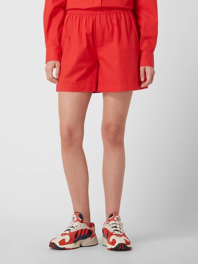 MbyM Shorts Aus Baumwolle Modell 'Midnight' - Rot 4 MbyM Shorts Aus Baumwolle Modell 'Midnight' - Rot – Bild 4