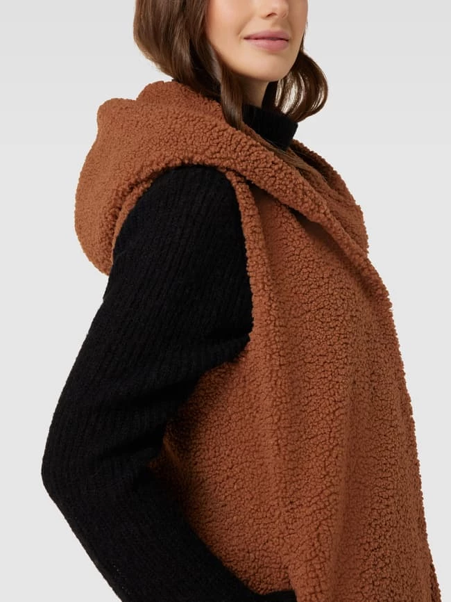 White Label Weste Mit Künstlichem Schaffell - Camel 3 White Label Weste Mit Künstlichem Schaffell - Camel – Bild 3