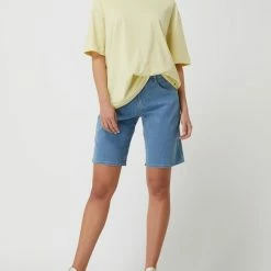 Brax Relaxed Fit Bermudas Mit Stretch-Anteil Modell 'Mel' - Hellblau Meliert