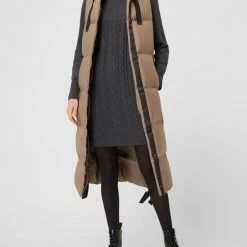 Beaumont Amsterdam Daunenweste Mit Kapuze - Taupe