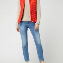 Gant Daunenweste Mit Kapuze - Hellrot