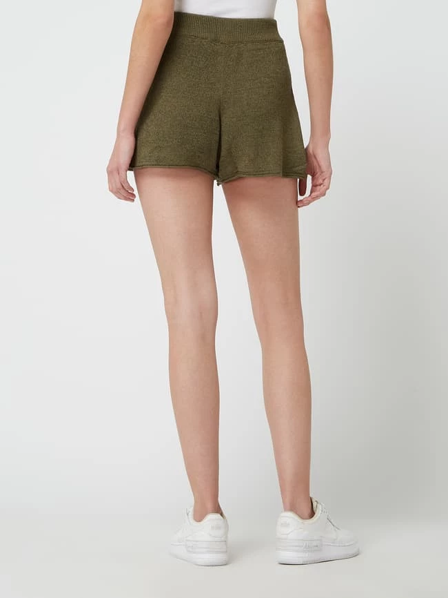 Only Shorts Mit Elastischem Bund Modell 'Fiona' - Olivgrün 5 Only Shorts Mit Elastischem Bund Modell 'Fiona' - Olivgrün – Bild 5