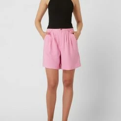 MbyM Bermudas Aus Viskosemischung Modell 'Karra' - Pink