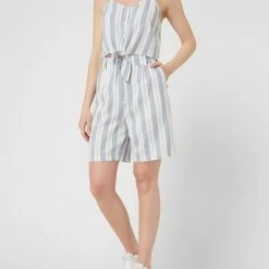 Only Bermudas Aus Leinenmischung Modell 'Caro' - Blau