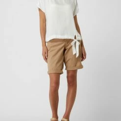 Taifun Bermudas Mit Leistentaschen - Sand