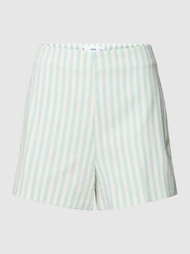 Mango Shorts Mit Streifenmuster Modell 'Sorbet' - Mint 2 Mango Shorts Mit Streifenmuster Modell 'Sorbet' - Mint – Bild 2