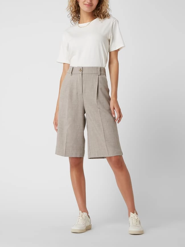 Modström Bermudas In Melange-Optik Modell 'Raphael' - Sand Meliert 1 Modström Bermudas In Melange-Optik Modell 'Raphael' - Sand Meliert