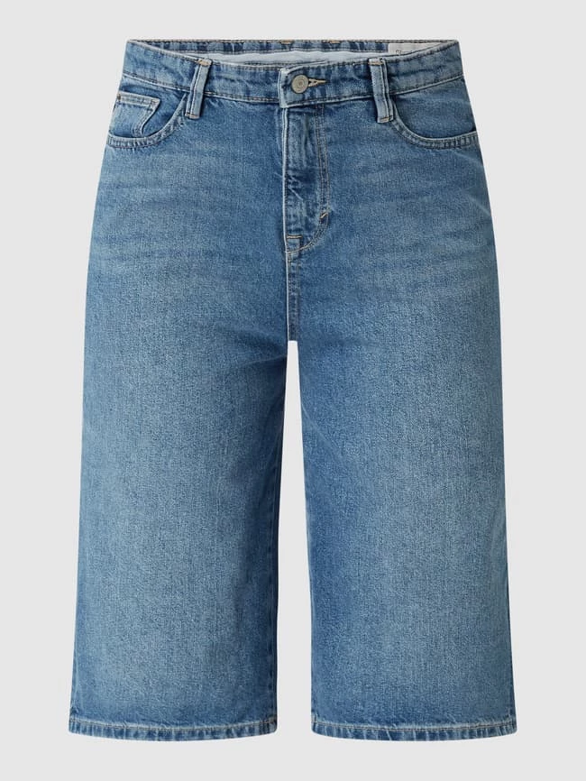 Esprit Jeansbermudas Aus Baumwolle - Dunkelblau 2 Esprit Jeansbermudas Aus Baumwolle - Dunkelblau – Bild 2