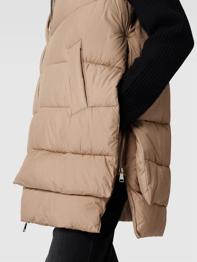 S.Oliver RED LABEL Steppweste Mit Kapuze - Sand 3 S.Oliver RED LABEL Steppweste Mit Kapuze - Sand – Bild 3