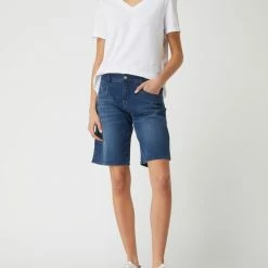 Brax Relaxed Fit Bermudas Mit Stretch-Anteil Modell 'Mel' - Blau