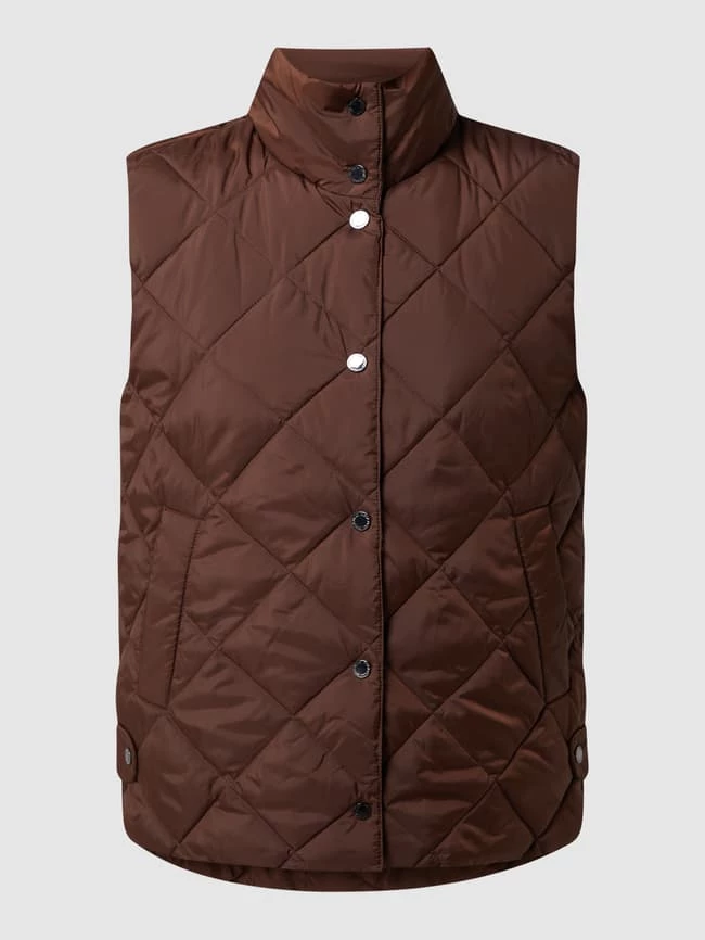 FREE/QUENT Steppweste Mit Wattierung Modell 'Olga' - Mittelbraun 2 FREE/QUENT Steppweste Mit Wattierung Modell 'Olga' - Mittelbraun – Bild 2
