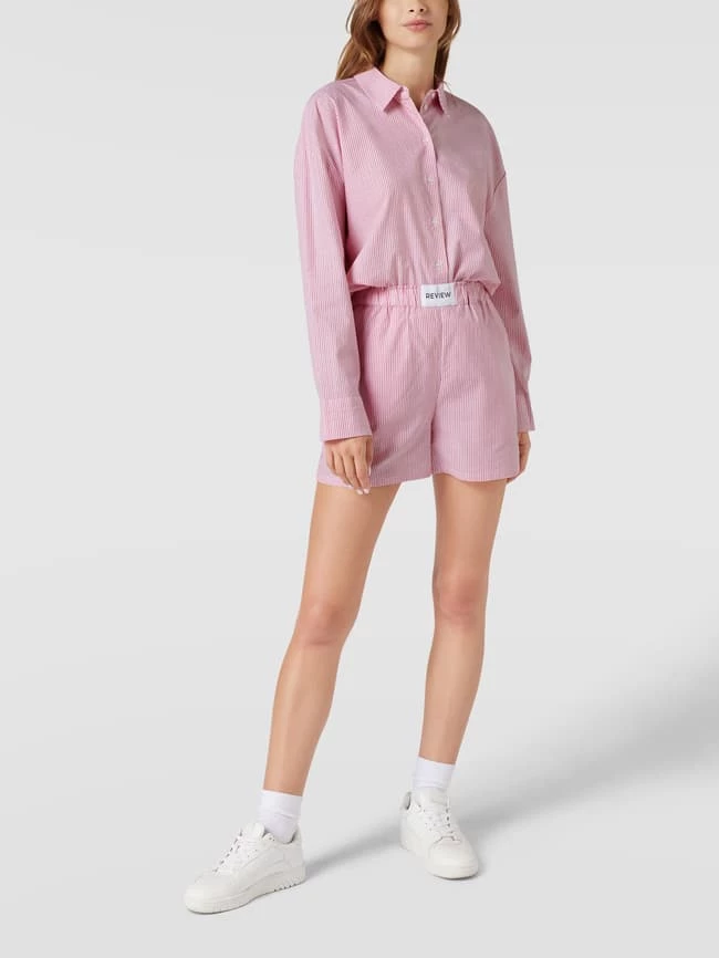 REVIEW Shorts Mit Streifenmuster - Hellrot 1 REVIEW Shorts Mit Streifenmuster - Hellrot