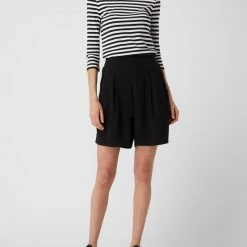 Esprit Shorts Aus Viskose - Schwarz