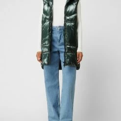 Frieda & Freddies Steppweste In Lack-Optik - Bottle