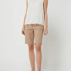 FREE/QUENT Bermudas Mit Französischen Eingrifftaschen 'Isabella' - Sand