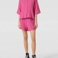 Only Shorts Mit Strukturmuster - Pink