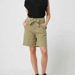 Esprit Shorts Mit Lyocell-Anteil - Khaki